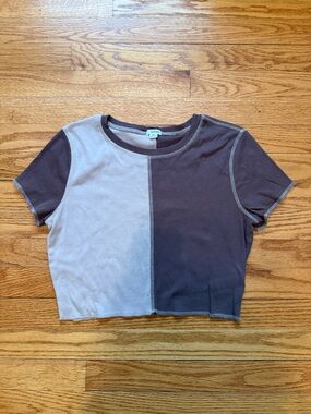 Garage Two-Tone Short Sleeve Tee